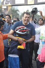 at Tour De india Marathon in Mumbai on 14th Dec 2013
